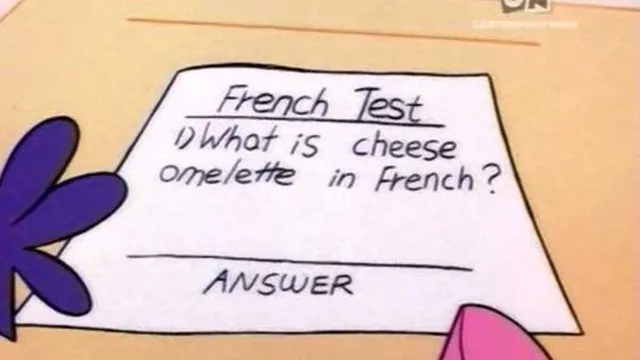 Carte meme Omelette Du Fromage