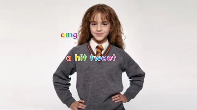 OMG a Hit Tweet meme card