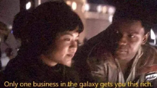 Carte meme Only One Business in the Galaxy Gets You This Rich