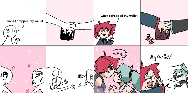 Oops I Dropped My Wallet meme card