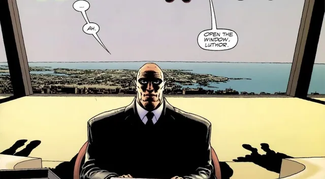 Open The Window, Luthor meme card