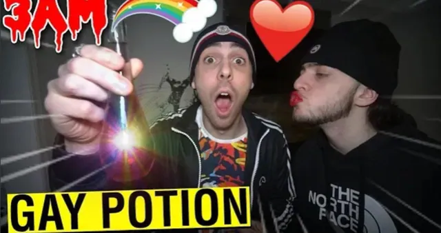Ordering Gay Potion From the Dark Web at 3AM meme card