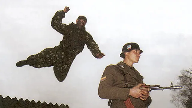 Out of Nowhere Is Spetsnaz meme card