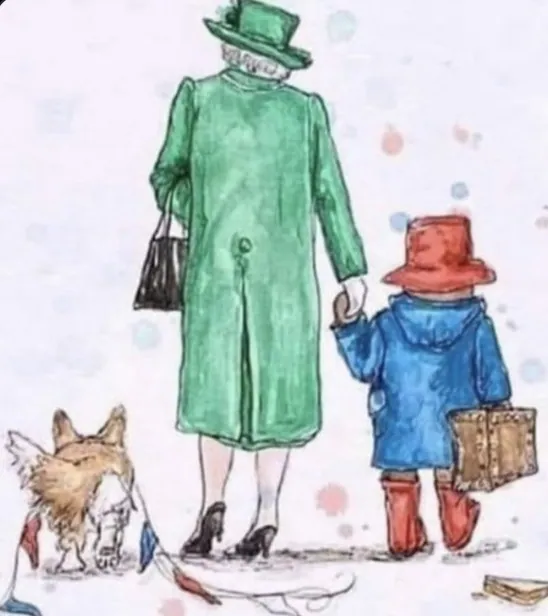 Carte meme Paddington as Grim Reaper