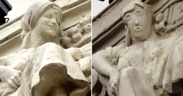 Carte meme Palencia Statue Restoration Fail