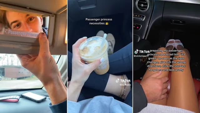 Carte meme Passenger Princess