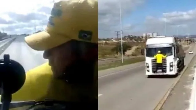 Patriota Do Caminhão / Truck's Patriot meme card