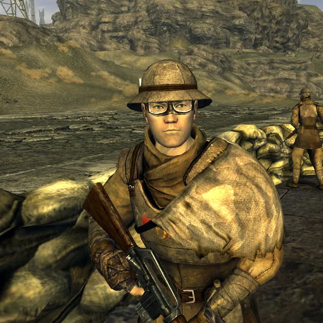 Patrolling the Mojave meme card