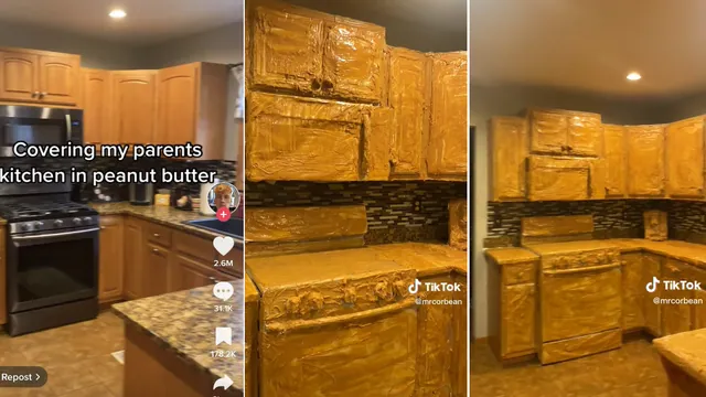 Peanut Butter Kitchen TikTok Prank meme card