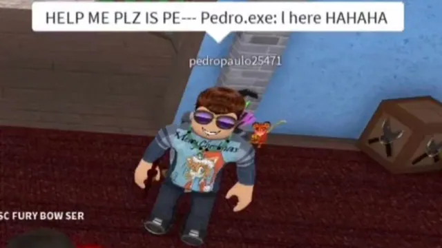Pedro.exe meme card