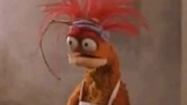Pepe the King Prawn meme card