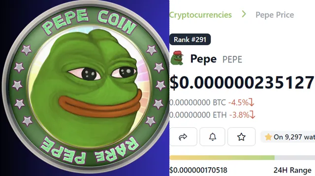 Carte meme $PEPE