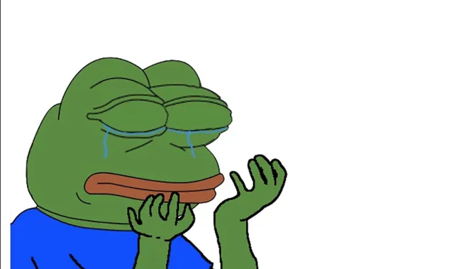 Pepehands meme card