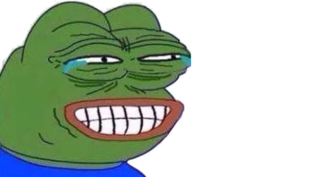 PepeLaugh meme card