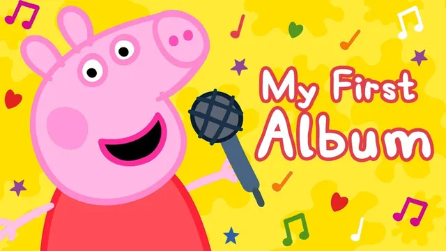 Carte meme Peppa Pig’s « My First Album »
