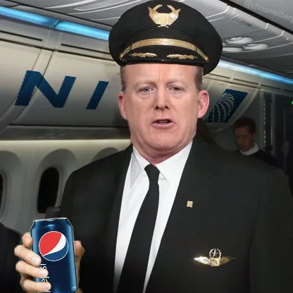 Pepsi United Spicer meme card