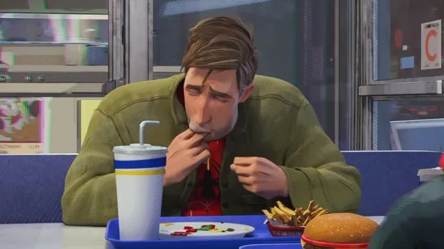 Peter B. Parker Sucking Fingers meme card