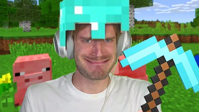 PewDiePie's Minecraft Let's Play meme card