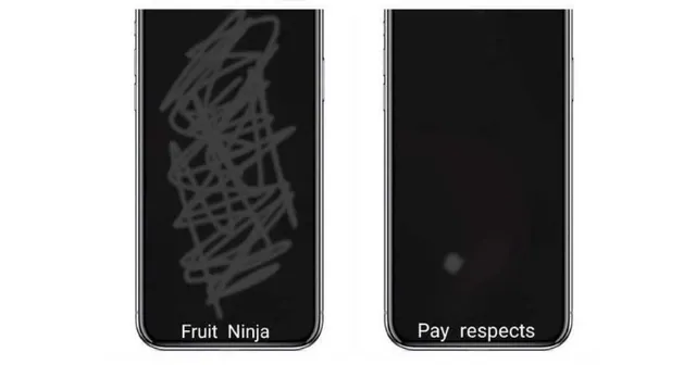 Carte meme Phone Swiping Patterns