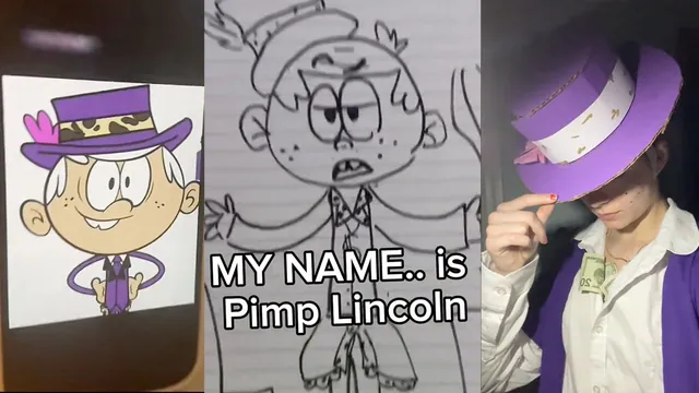 Pimp Lincoln meme card