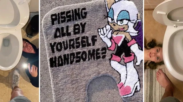 Pissing All By Yourself Handsome? meme card