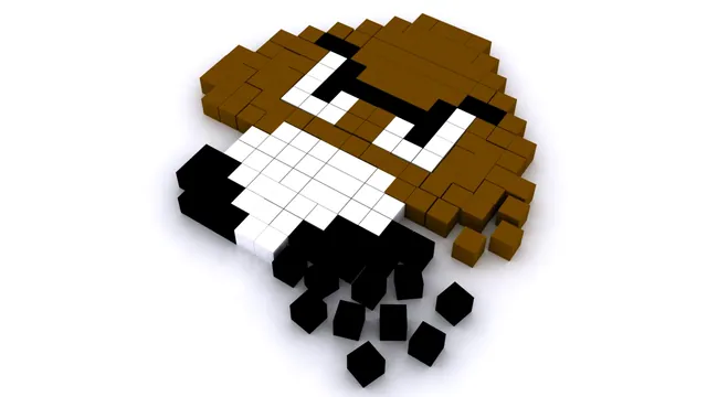 Pixel Art meme card