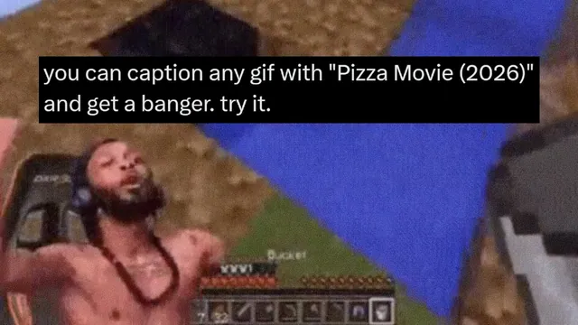 Pizza Movie (2026) / Fake Pizza Movie Clips meme card