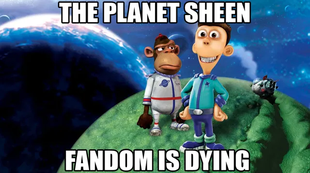 Carte meme Planet Sheen Posting