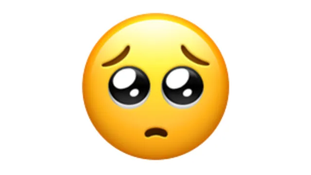 Pleading Emoji 🥺 / Bottom Emoji meme card