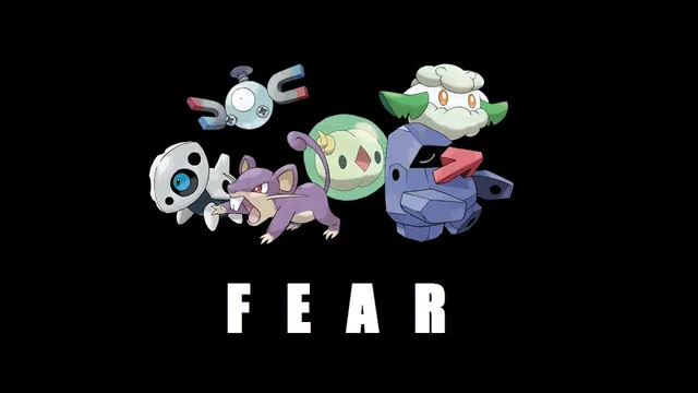 Pokémon F.E.A.R. Strategy meme card