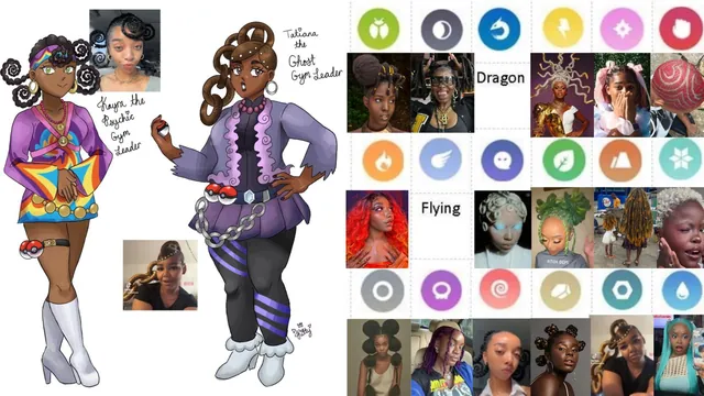 Carte meme Pokémon Gym Leader Hairstyle