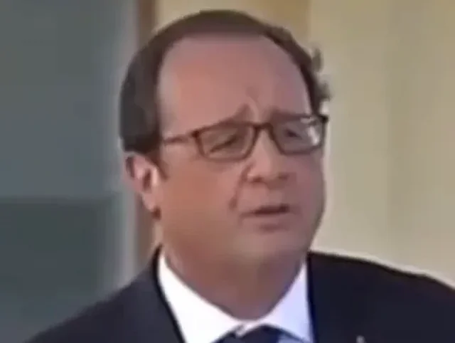 Мем Hollande speaks English