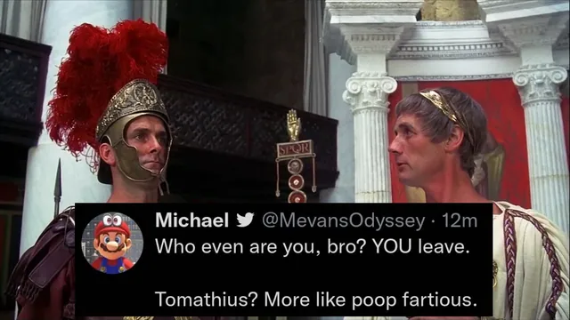 Poop Fartious meme card