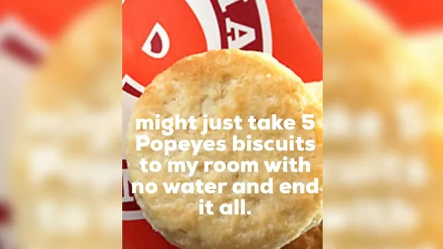 Carte meme Popeyes Biscuits