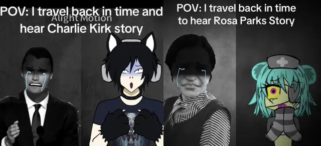 POV: I Travel Back In Time To Hear X Story meme card