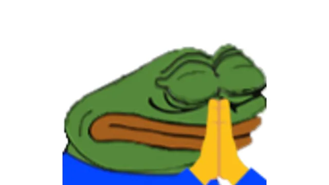 Prayge meme card
