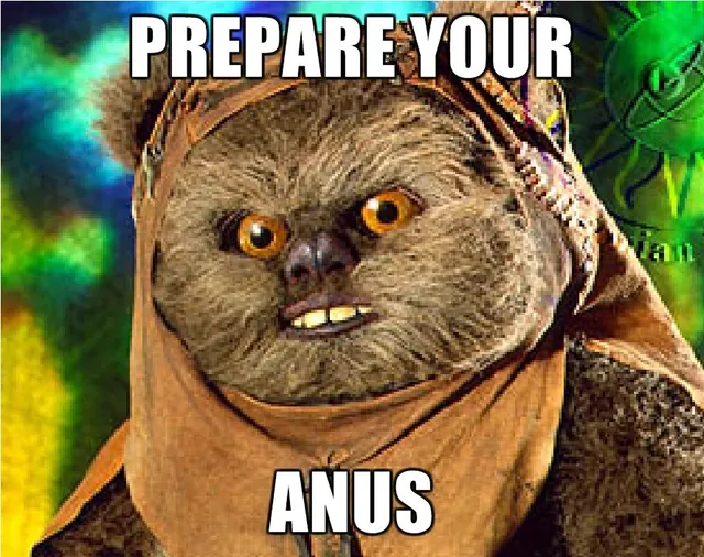 Prepare Your Anus meme card