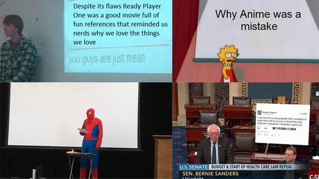 Presentation Edits meme card