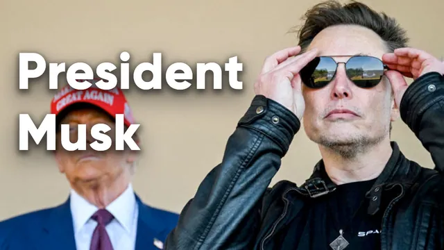 President Musk meme card