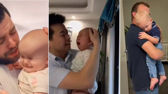 Pretend to Hit Your Baby's Head Challenge meme card