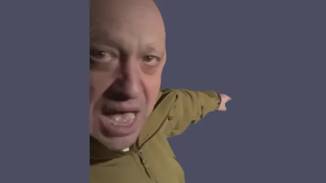Carte meme Prigozhin Pointing