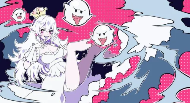 Princess Boo meme card