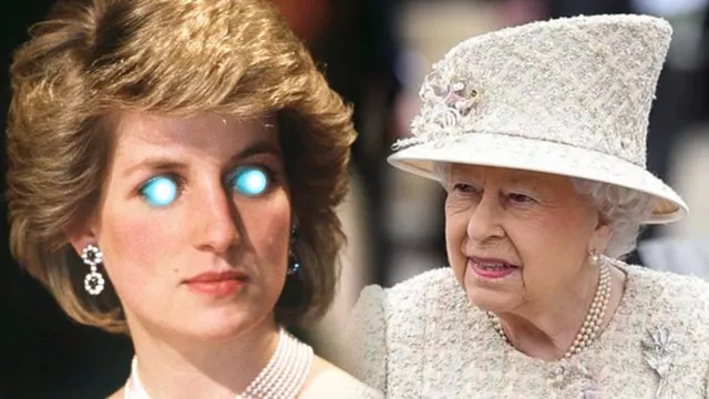 Carte meme Princess Diana vs. Queen Elizabeth in the Afterlife