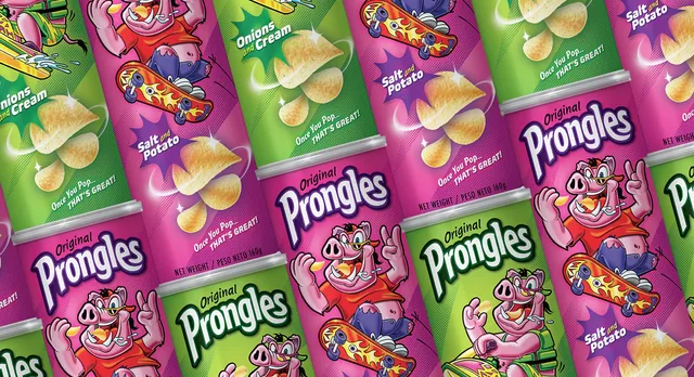 Prongles meme card