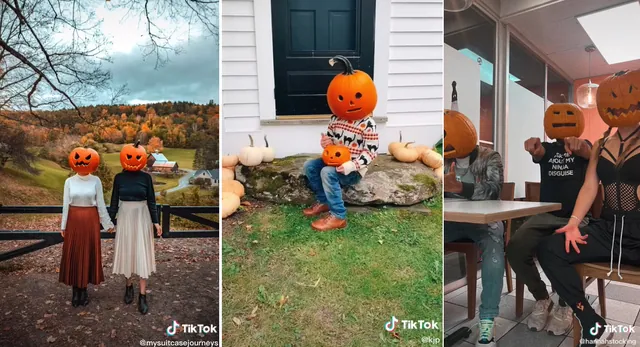 Pumpkin Challenge / Pumpkin Head Photoshoot meme card