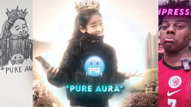 Carte meme Pure Aura Girl