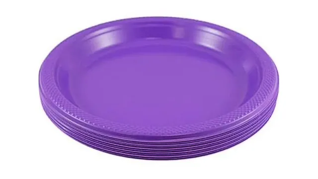 Carte meme Purple Plate