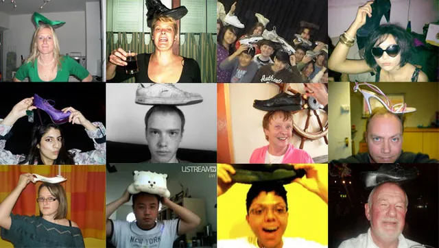 Put Shoe on Head meme card