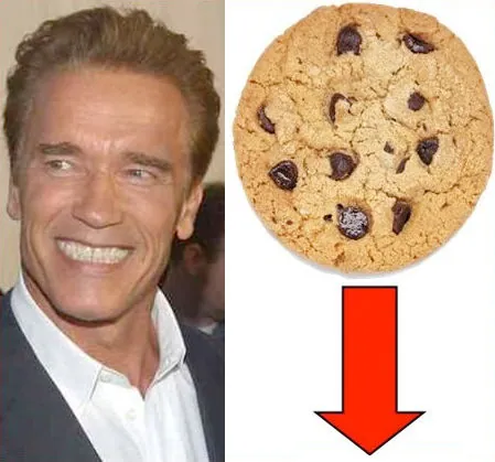 Put That Cookie Down meme card