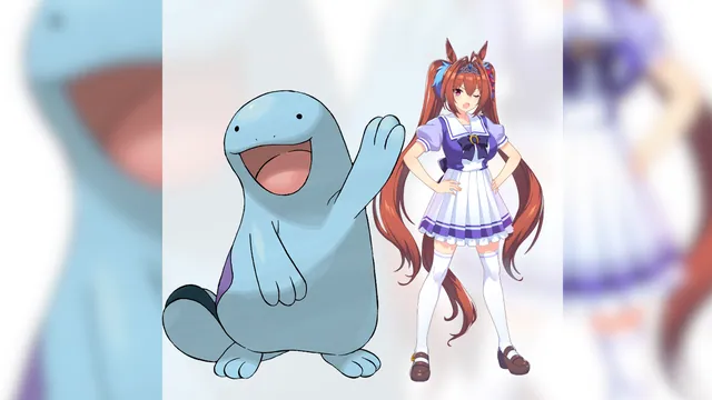 Quagsire and Daiwa Scarlet Crossover meme card